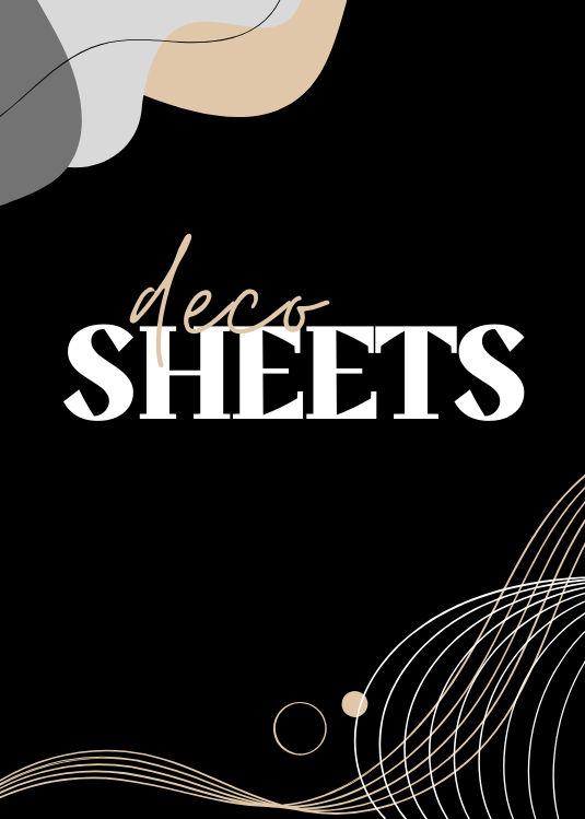 Deco sheets