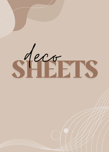 Deco sheets