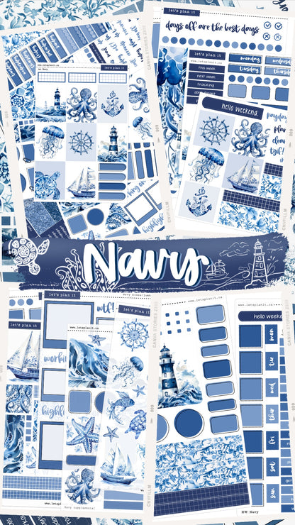 NAVY COLLECTION | Weekly Kits