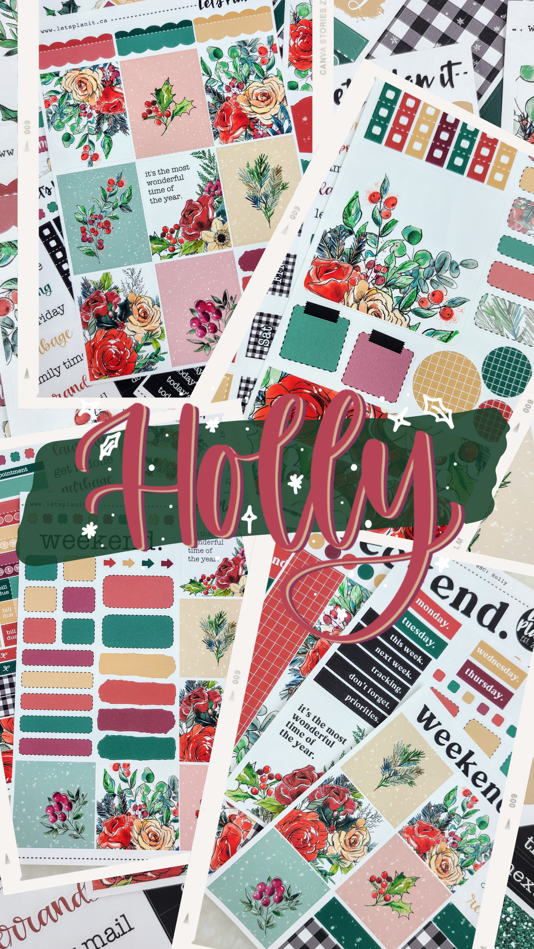 HOLLY COLLECTION | Weekly Kits