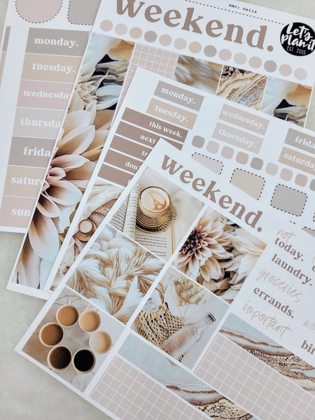 DELIA COLLECTION | Weekly Kits