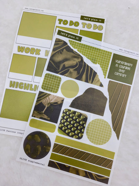 OLIVE COLLECTION | Weekly Kits