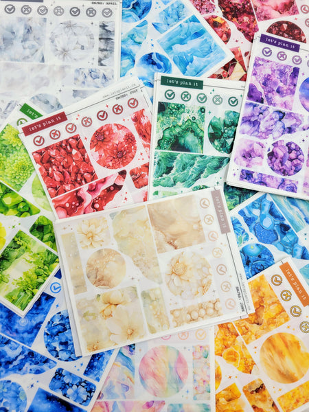 BIRTHSTONE COLLECTIONS | Transparent Matte paper