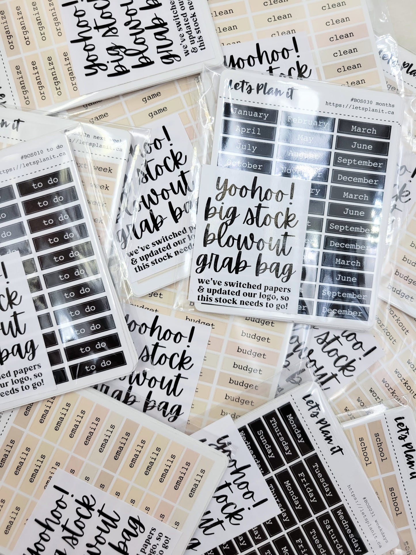 Bar Labels | Grab Bags