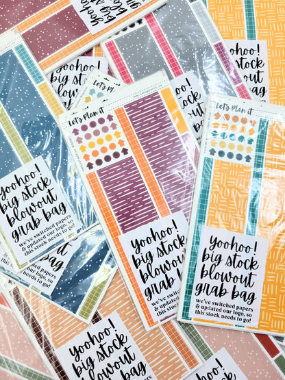 Standard Vertical Bottom Washi | Grab Bags