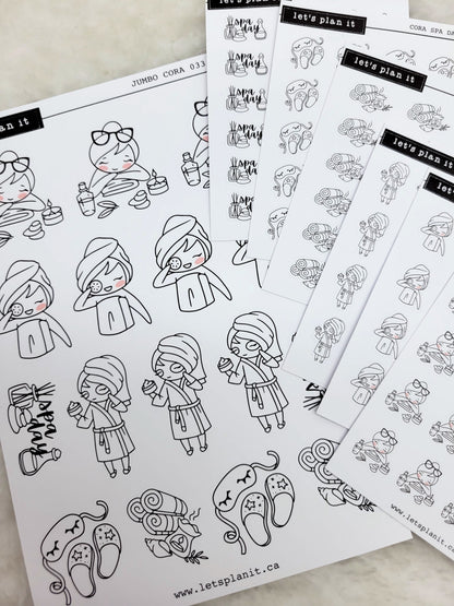 Cora | SPA | character stickers