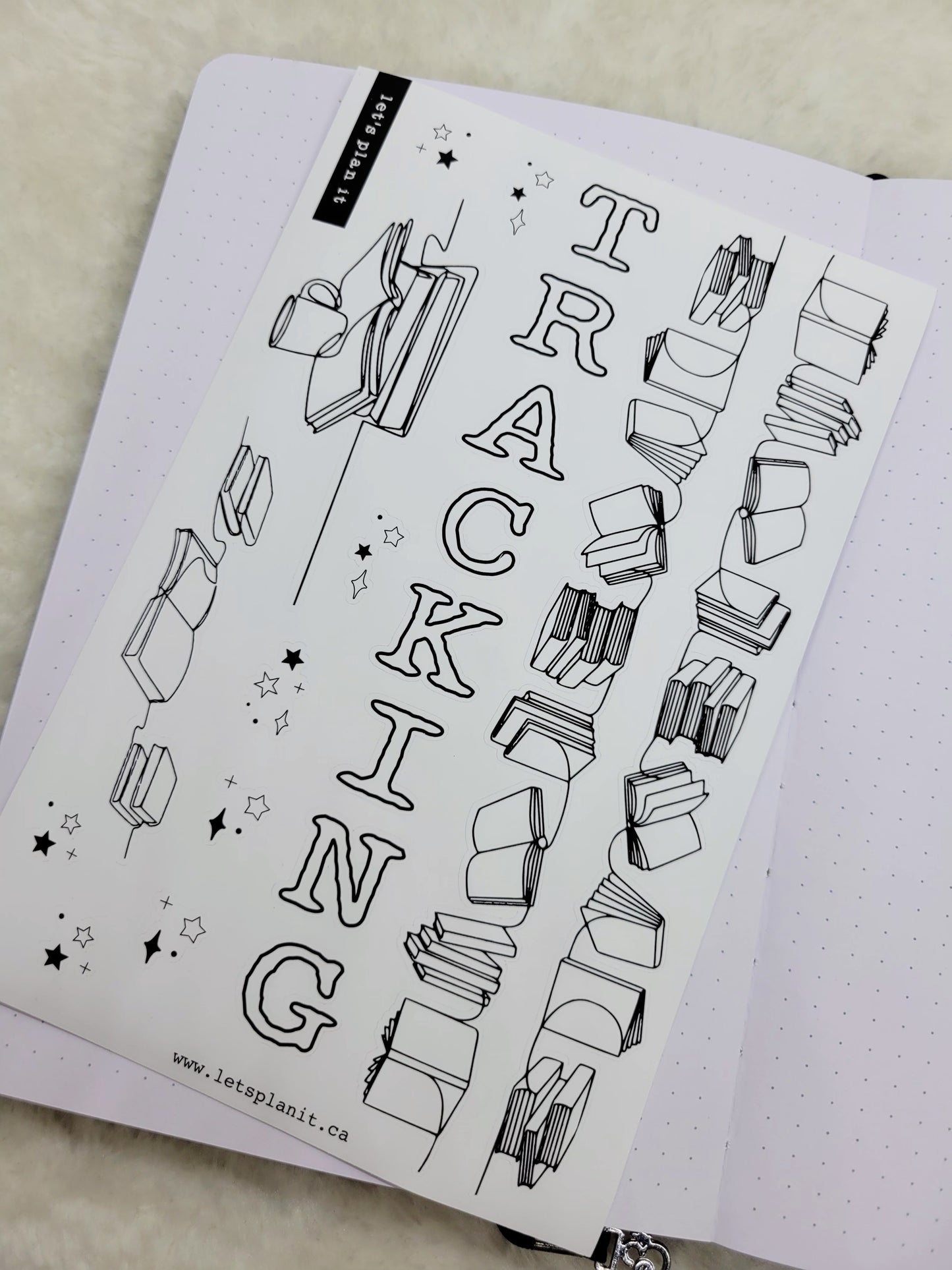 Build Your Own Book Journal | Stickers | 2 paper types|  39 variants