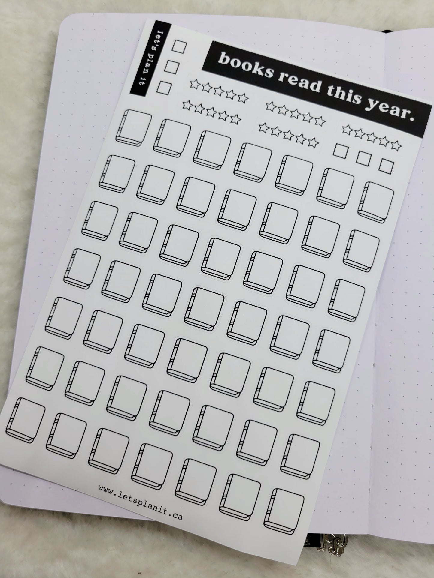 Build Your Own Book Journal | Stickers | 2 paper types|  39 variants