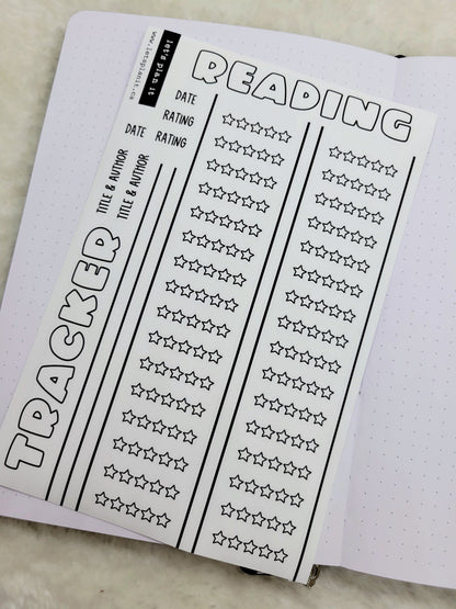 Build Your Own Book Journal | Stickers | 2 paper types|  39 variants
