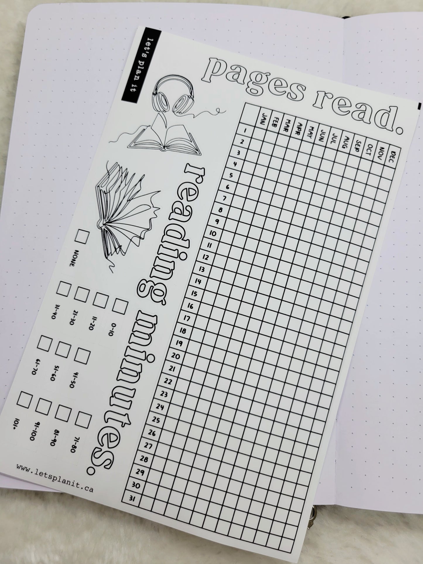 Build Your Own Book Journal | Stickers | 2 paper types|  39 variants