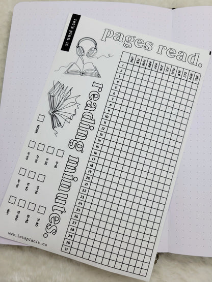Build Your Own Book Journal | Stickers | 2 paper types|  39 variants