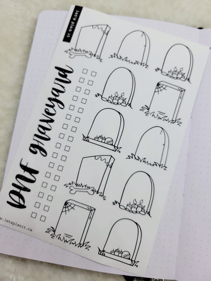 Build Your Own Book Journal | Stickers | 2 paper types|  39 variants