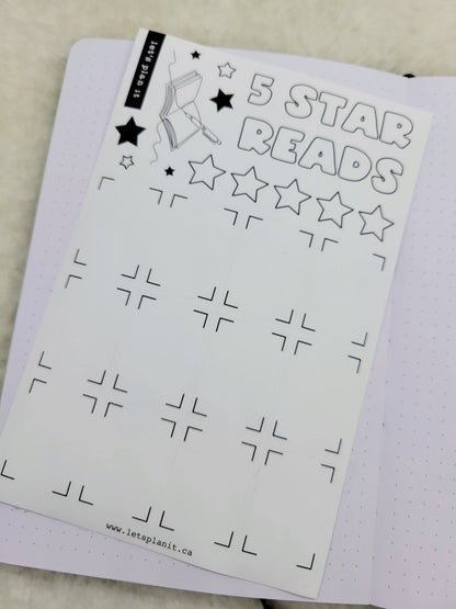 Build Your Own Book Journal | Stickers | 2 paper types|  39 variants