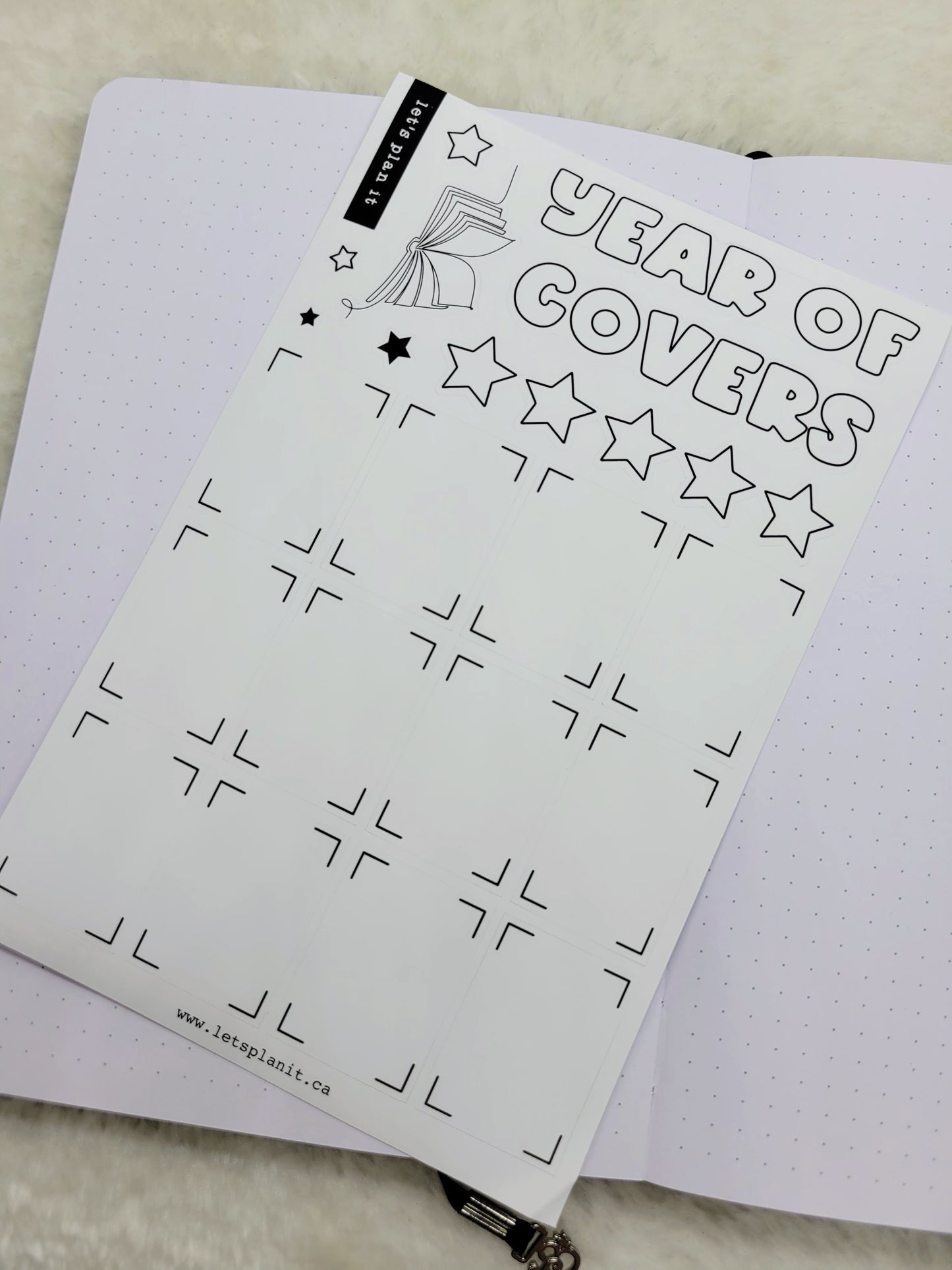 Build Your Own Book Journal | Stickers | 2 paper types|  39 variants