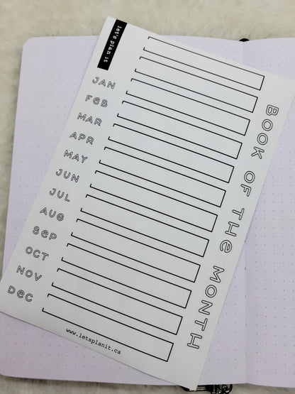Build Your Own Book Journal | Stickers | 2 paper types|  39 variants