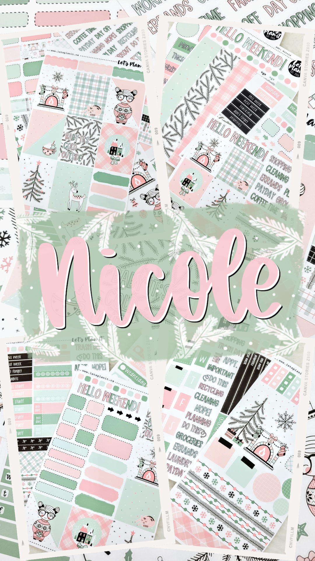 NICOLE COLLECTION | Weekly Kits