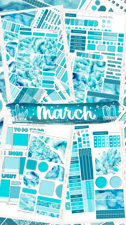 BIRTHSTONE COLLECTION | March | Weekly Kits