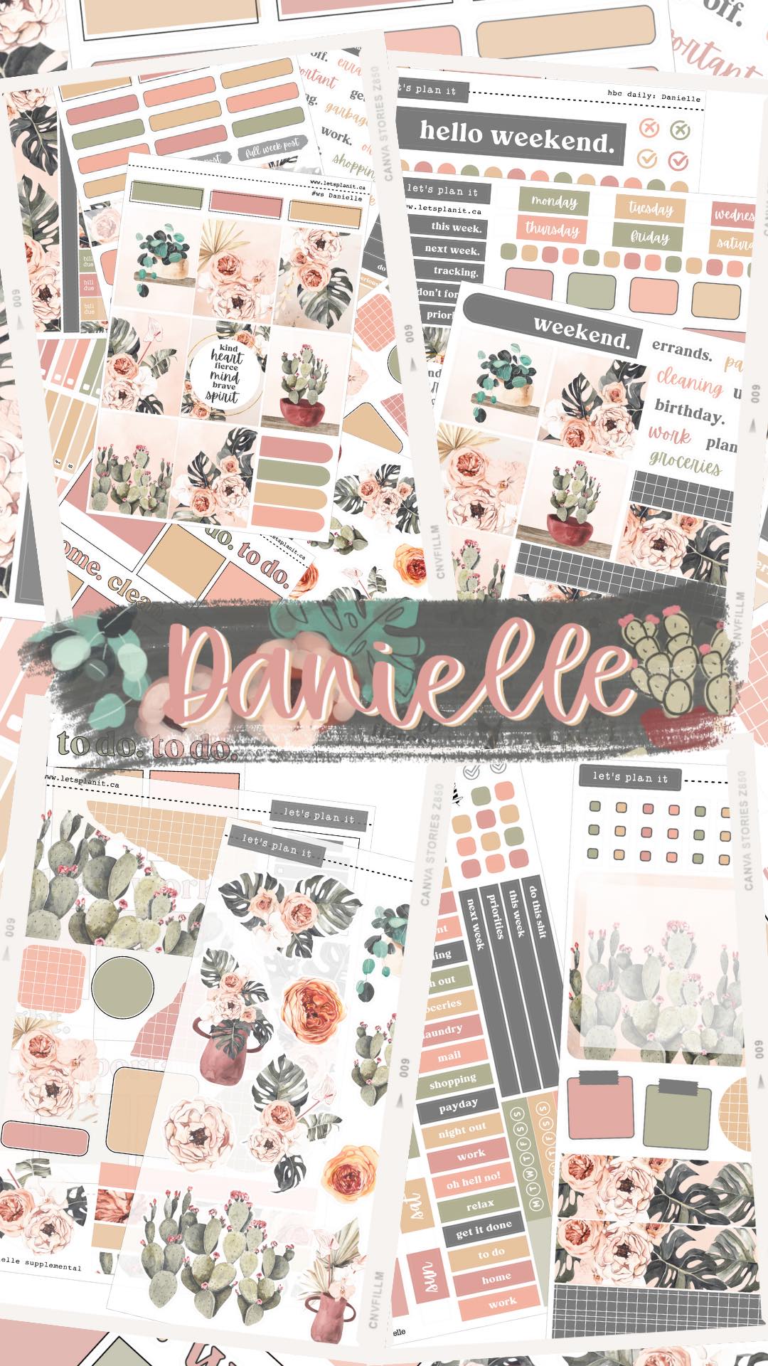 -- DANIELLE COLLECTION | Weekly Kits