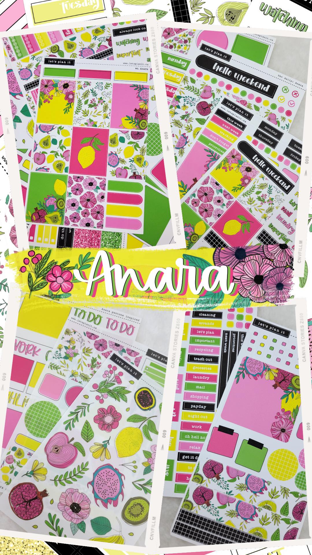 -- ANARA COLLECTION | Weekly Kits