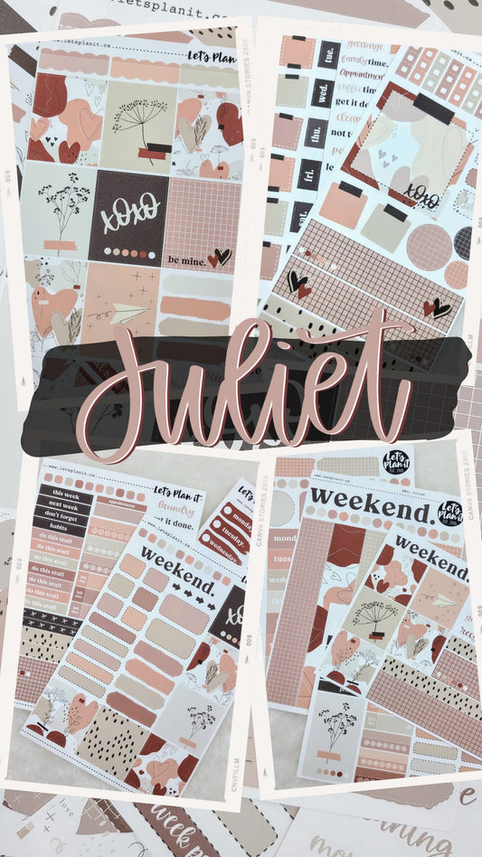 -- JULIET COLLECTION | Weekly Kits