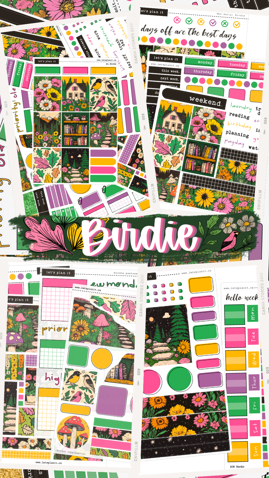 BIRDIE COLLECTION | Weekly Kits