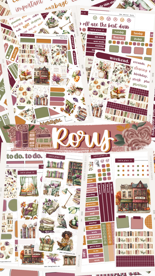 RORY COLLECTION | Weekly Kits