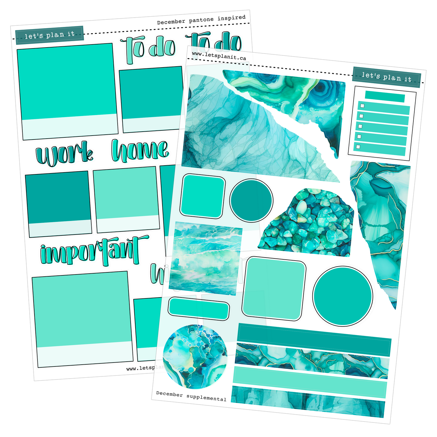 -- BIRTHSTONE COLLECTION | December | Weekly Kits