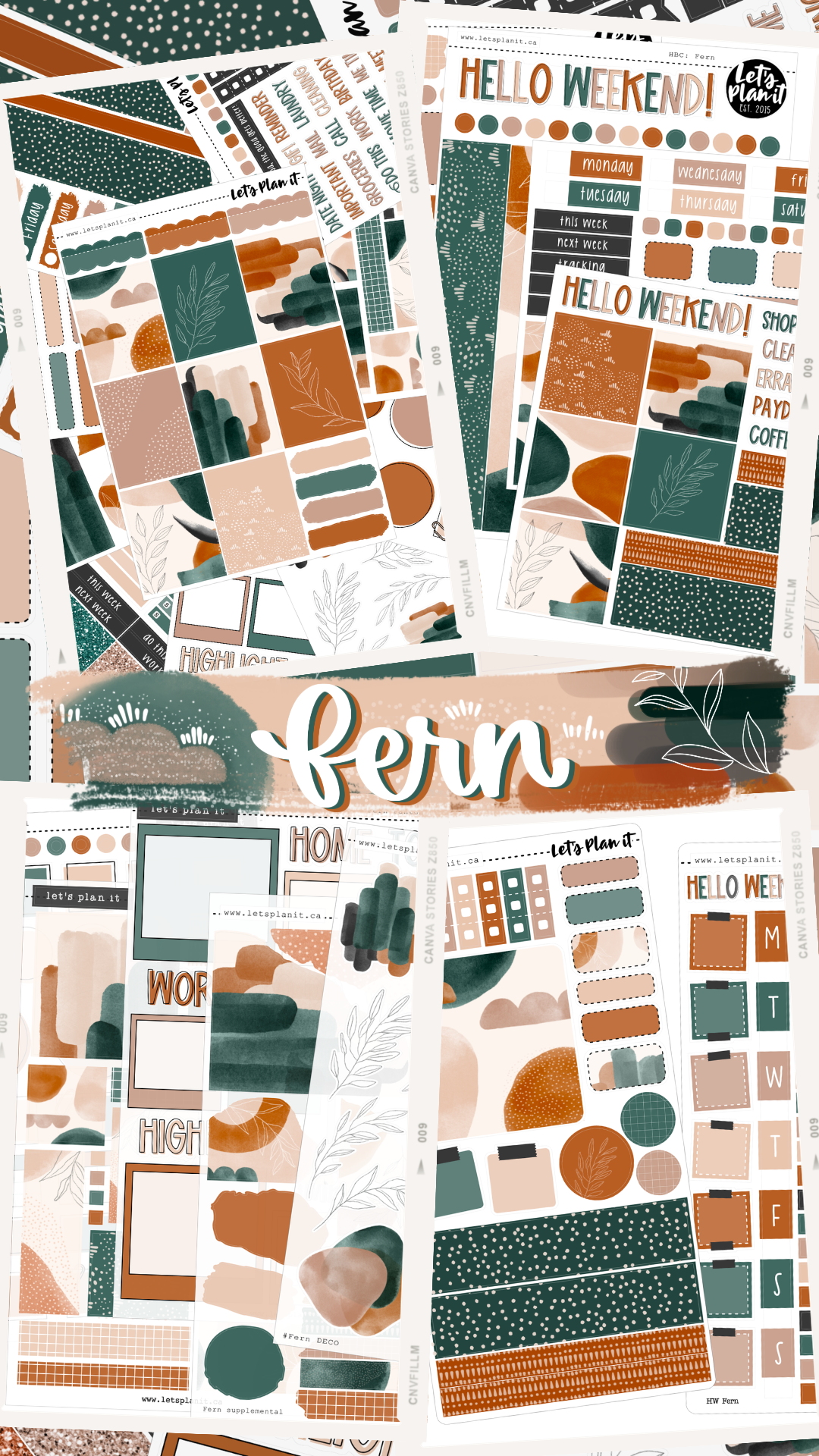 FERN COLLECTION | Weekly Kits