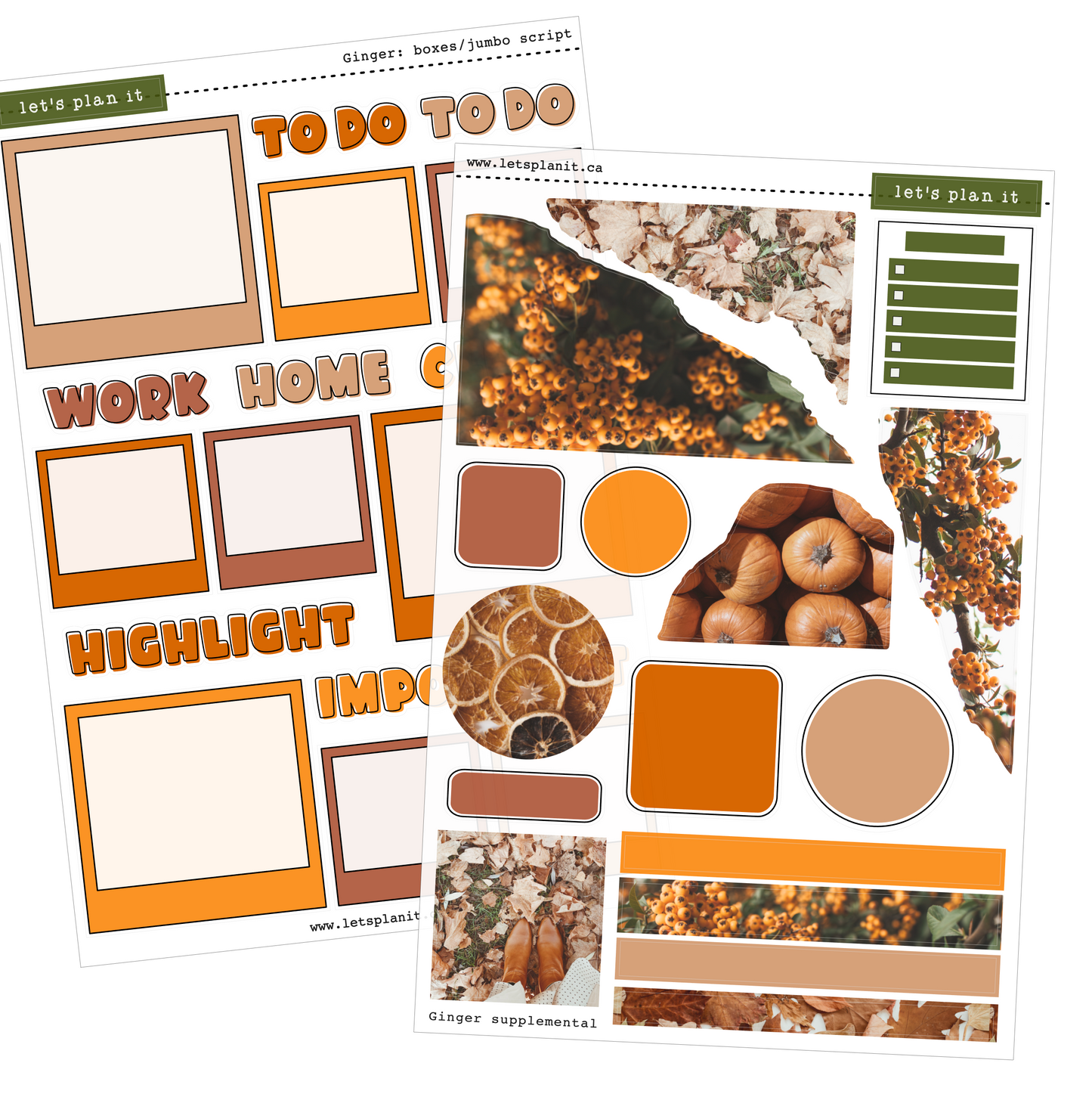 -- GINGER COLLECTION | Weekly Kits