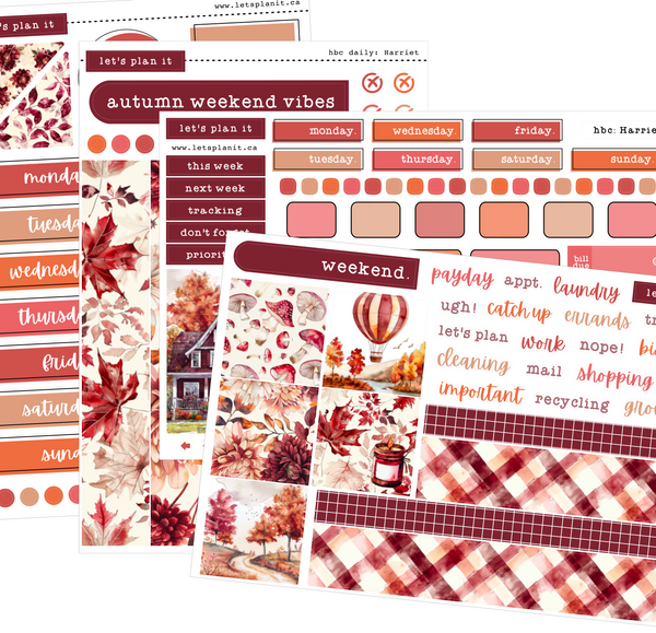 HARRIETT COLLECTION | Weekly Kits