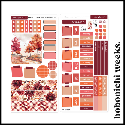 -- HARRIETT COLLECTION | Weekly Kits