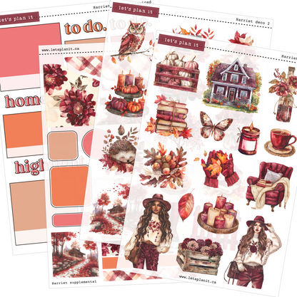 -- HARRIETT COLLECTION | Weekly Kits