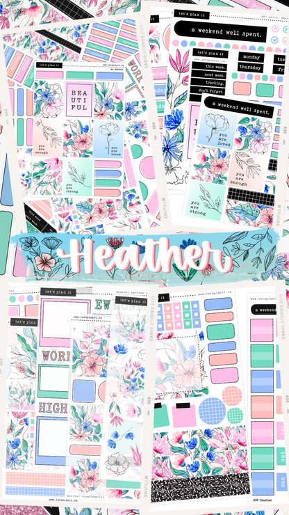 HEATHER COLLECTION | Weekly Kits
