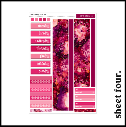 -- BIRTHSTONE COLLECTION | January | Weekly Kits