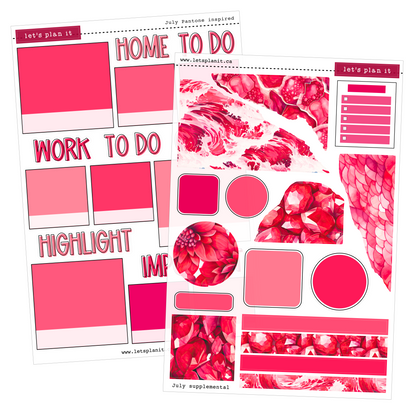 BIRTHSTONE COLLECTION | July | Weekly Kits