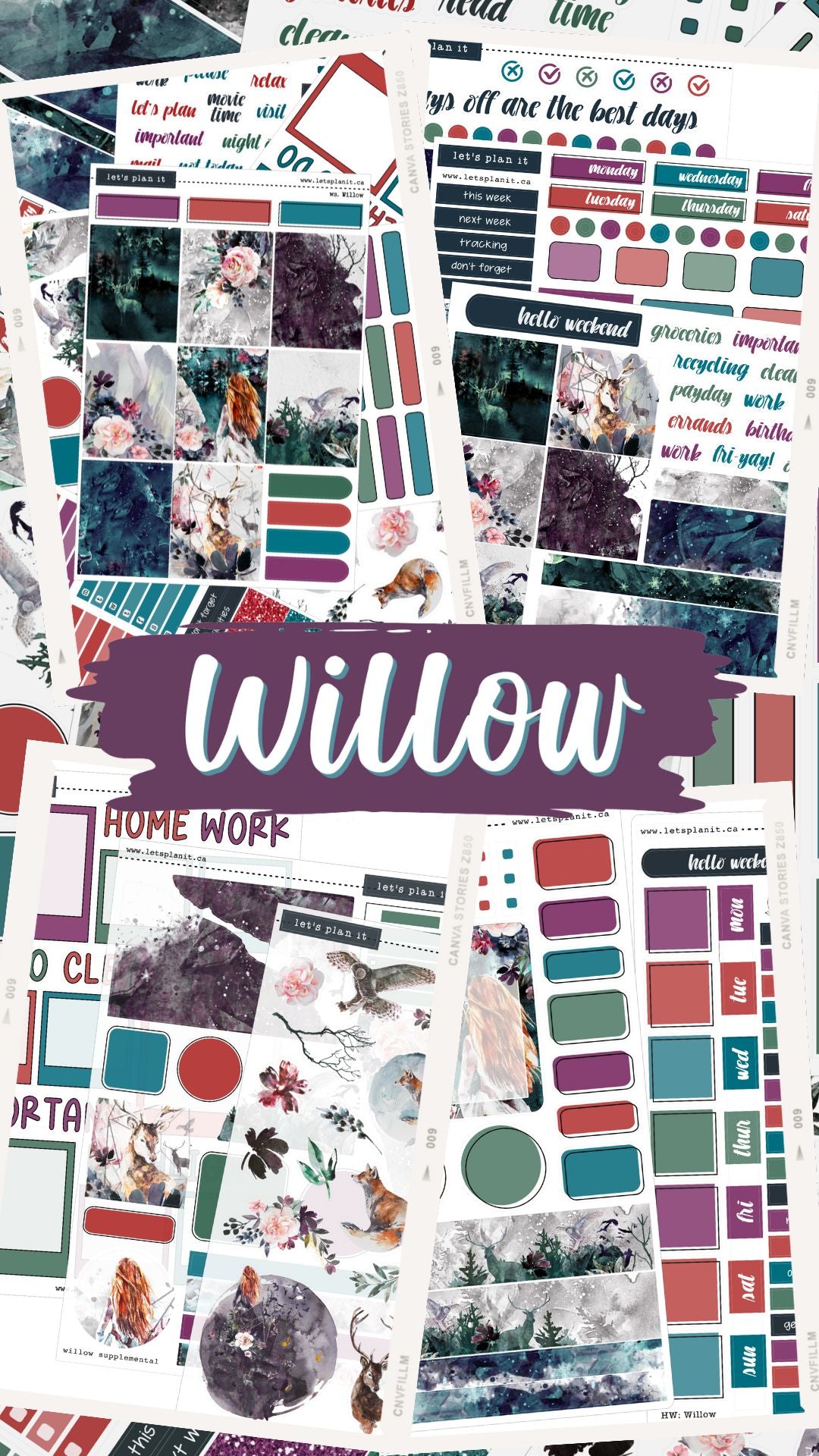 WILLOW COLLECTION | Weekly Kits