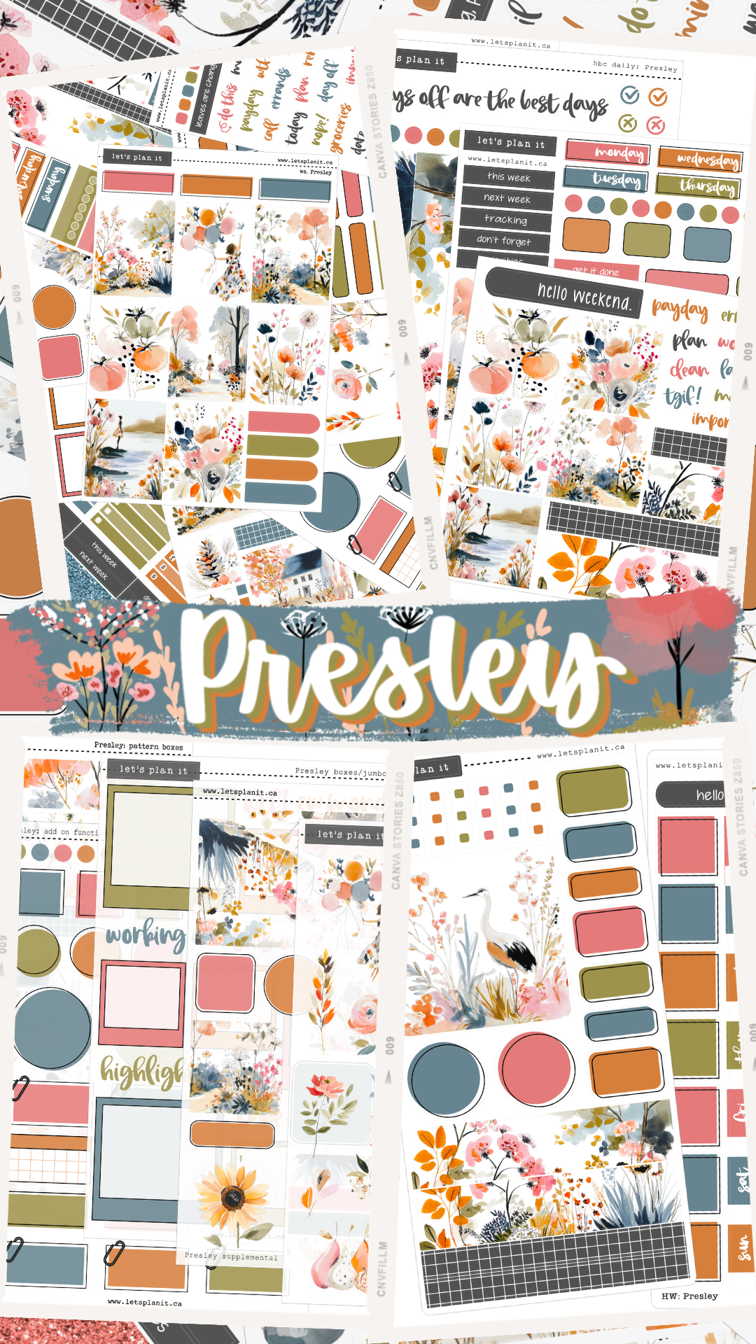 PRESLEY COLLECTION | Weekly Kits