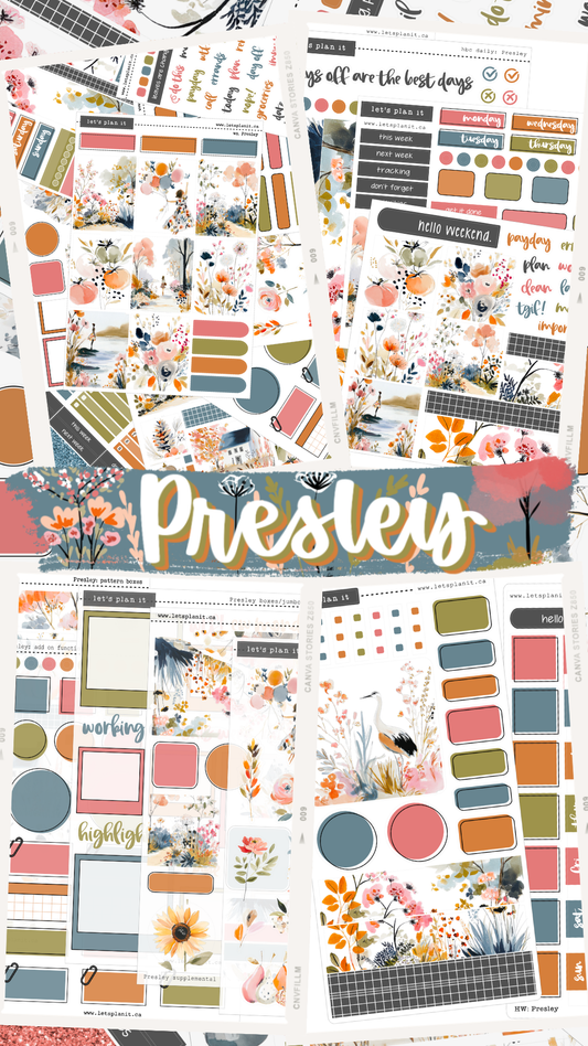PRESLEY COLLECTION | Weekly Kits