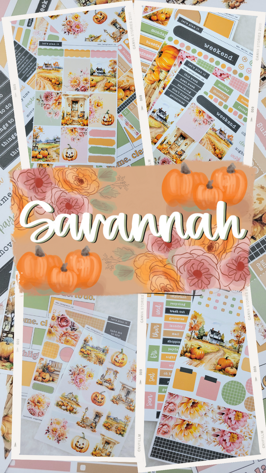 -- SAVANNAH COLLECTION | Weekly Kits