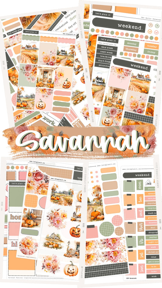 SAVANNAH COLLECTION | Weekly Kits