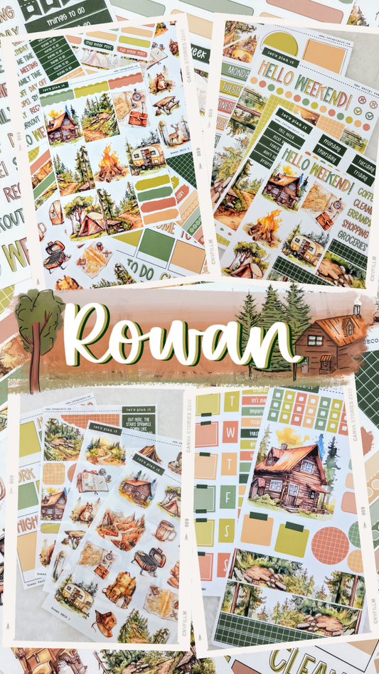 -- ROWAN COLLECTION | Weekly Kits