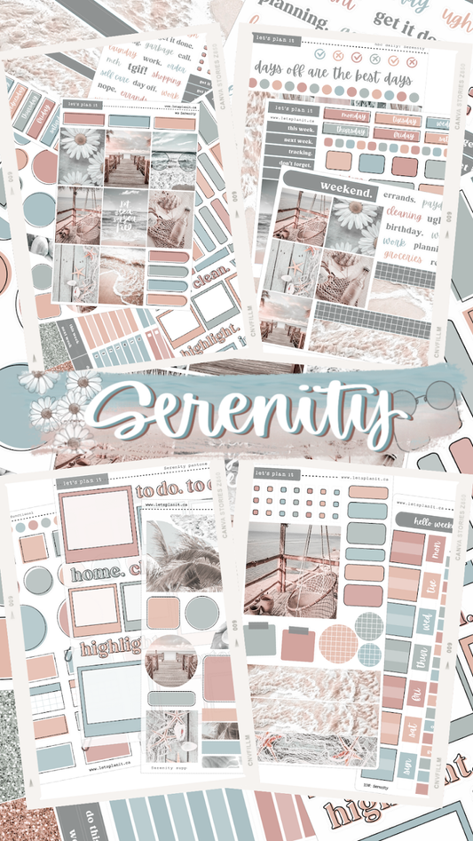 SERENITY COLLECTION | Weekly Kits