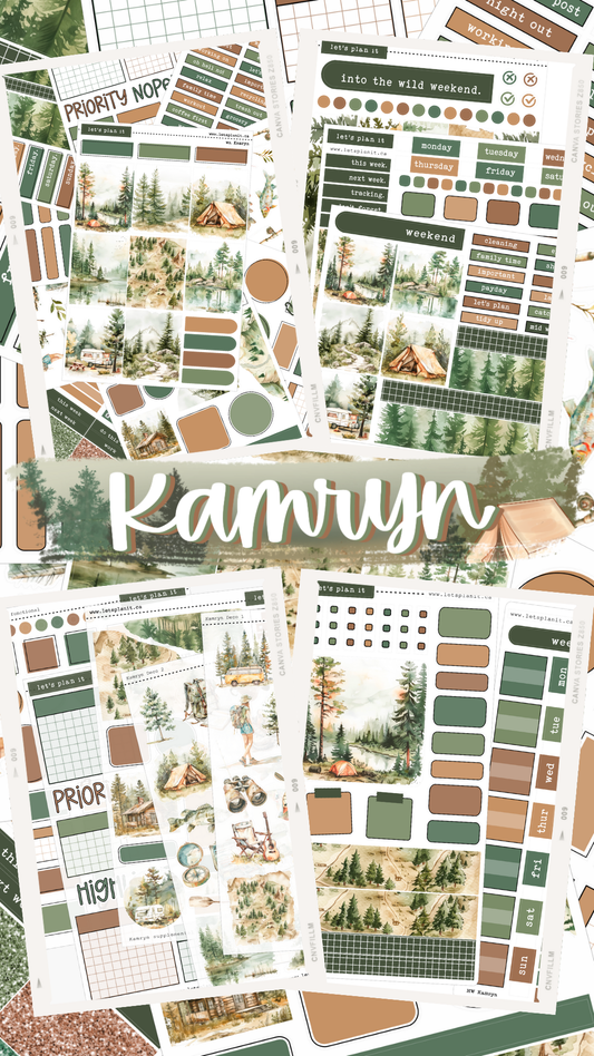KAMRYN COLLECTION | Weekly Kits