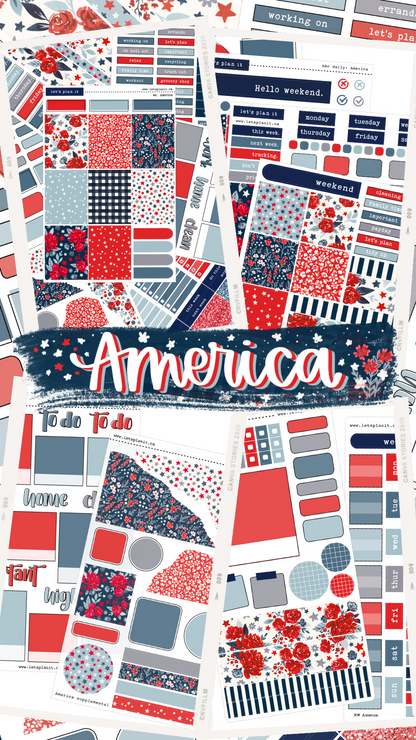 -- AMERICA COLLECTION | Weekly Kits