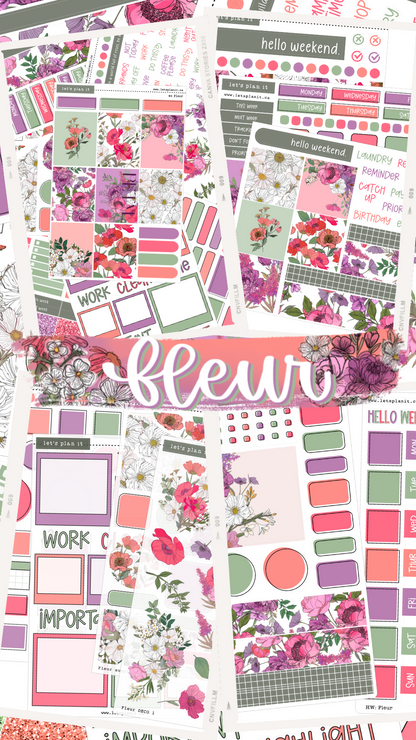 FLEUR COLLECTION | Weekly Kits