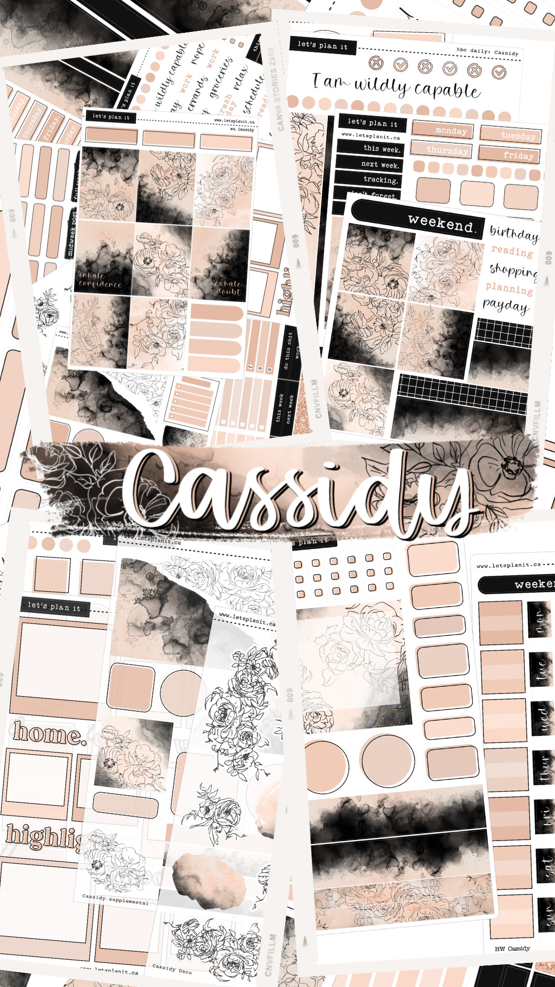 CASSIDY COLLECTION | Weekly Kits