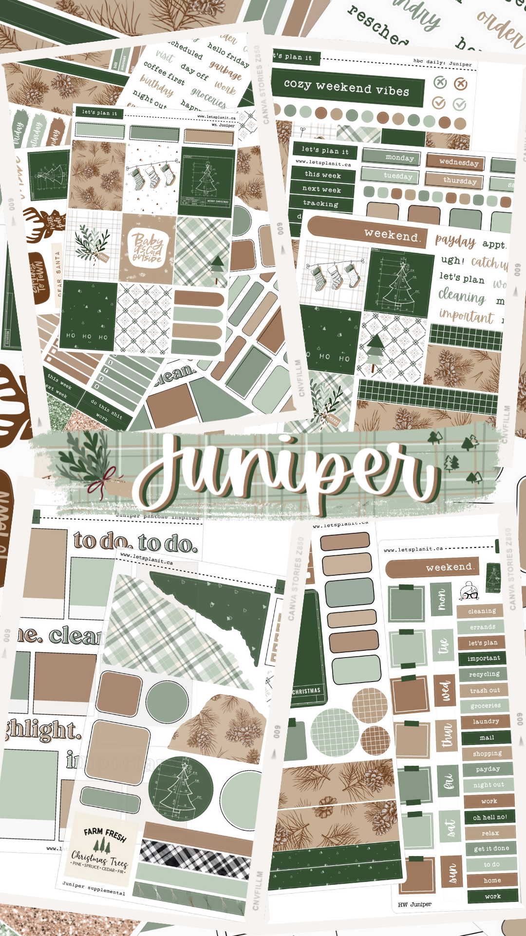 JUNIPER COLLECTION | Weekly Kits