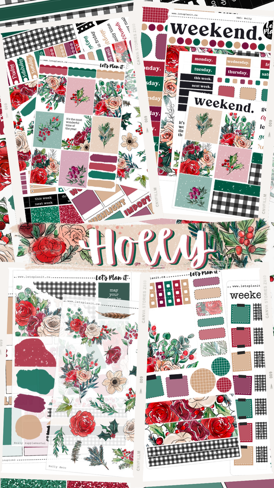 HOLLY COLLECTION | Weekly Kits