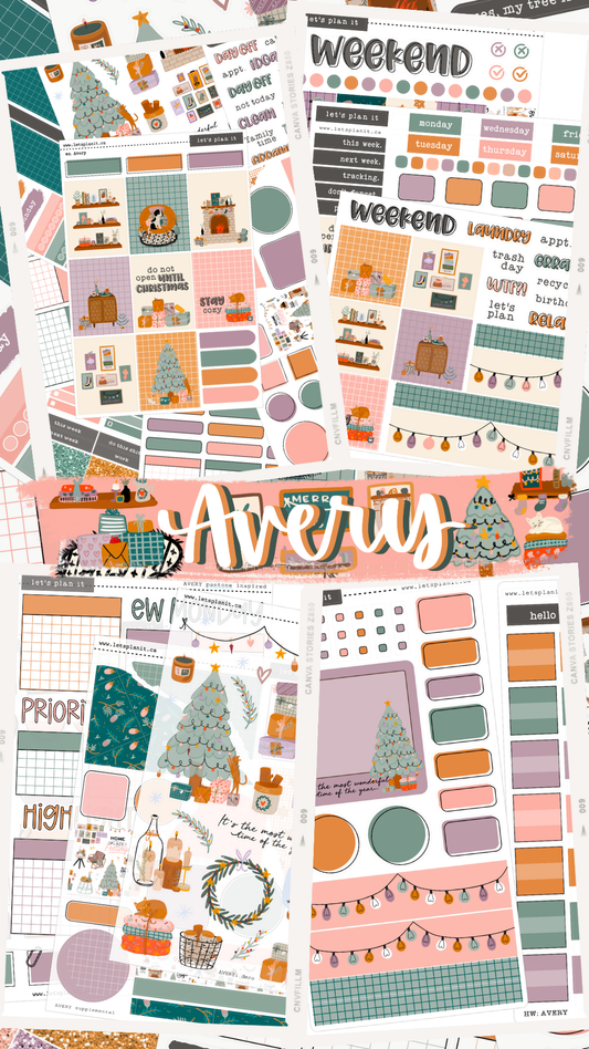 AVERY COLLECTION | Weekly Kits