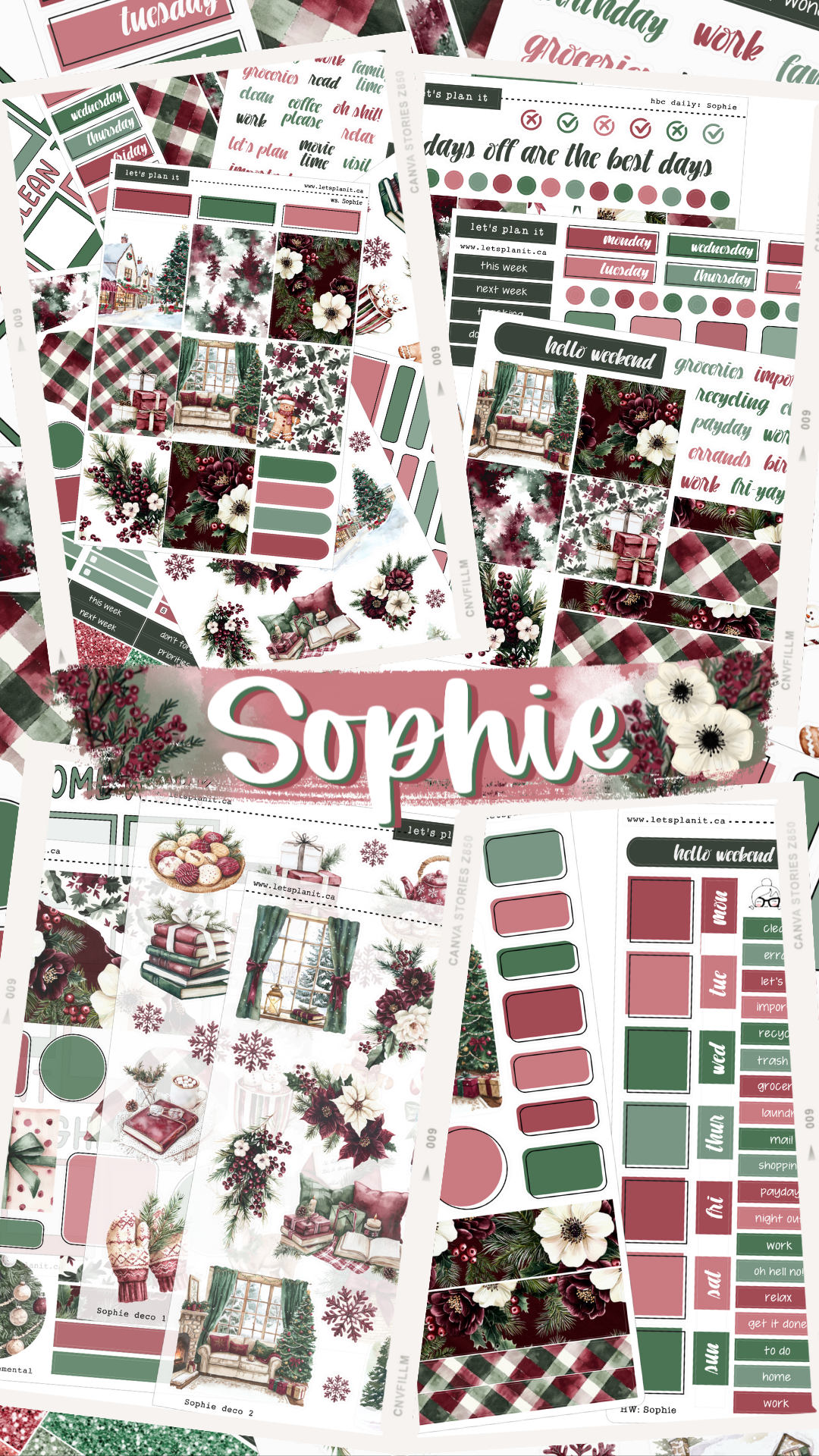 SOPHIE COLLECTION | Weekly Kits